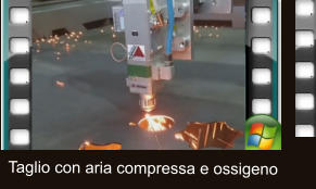 Taglio con aria compressa e ossigeno