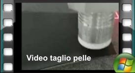 Video taglio pelle
