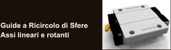 Guide a Ricircolo di Sfere Assi lineari e rotanti