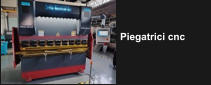 Piegatrici cnc