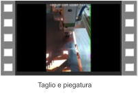 Taglio e piegatura